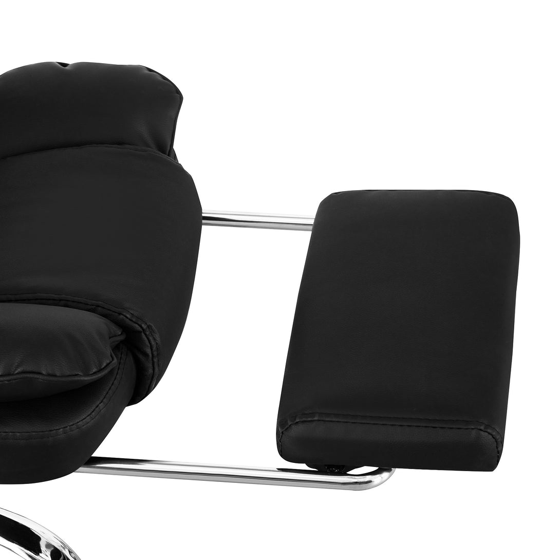 Paxton Office Chair with Footrest - Black