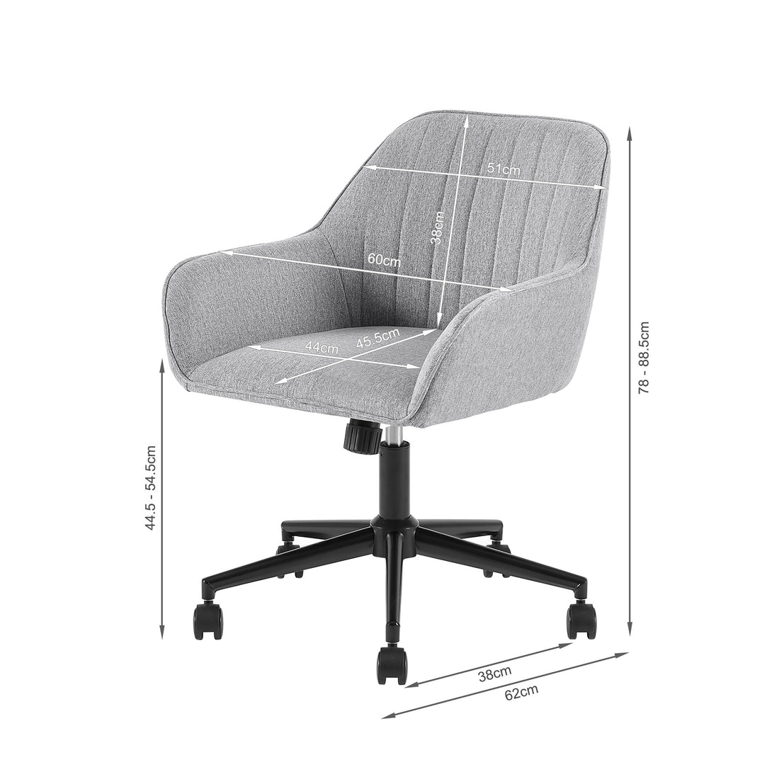 Lachlan Office Chair - Grey