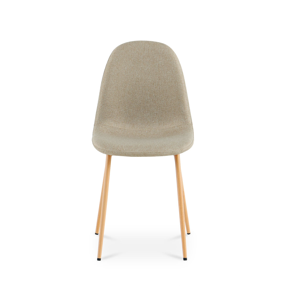 Arlo Linen Dining Chair - Set of 4 - Beige