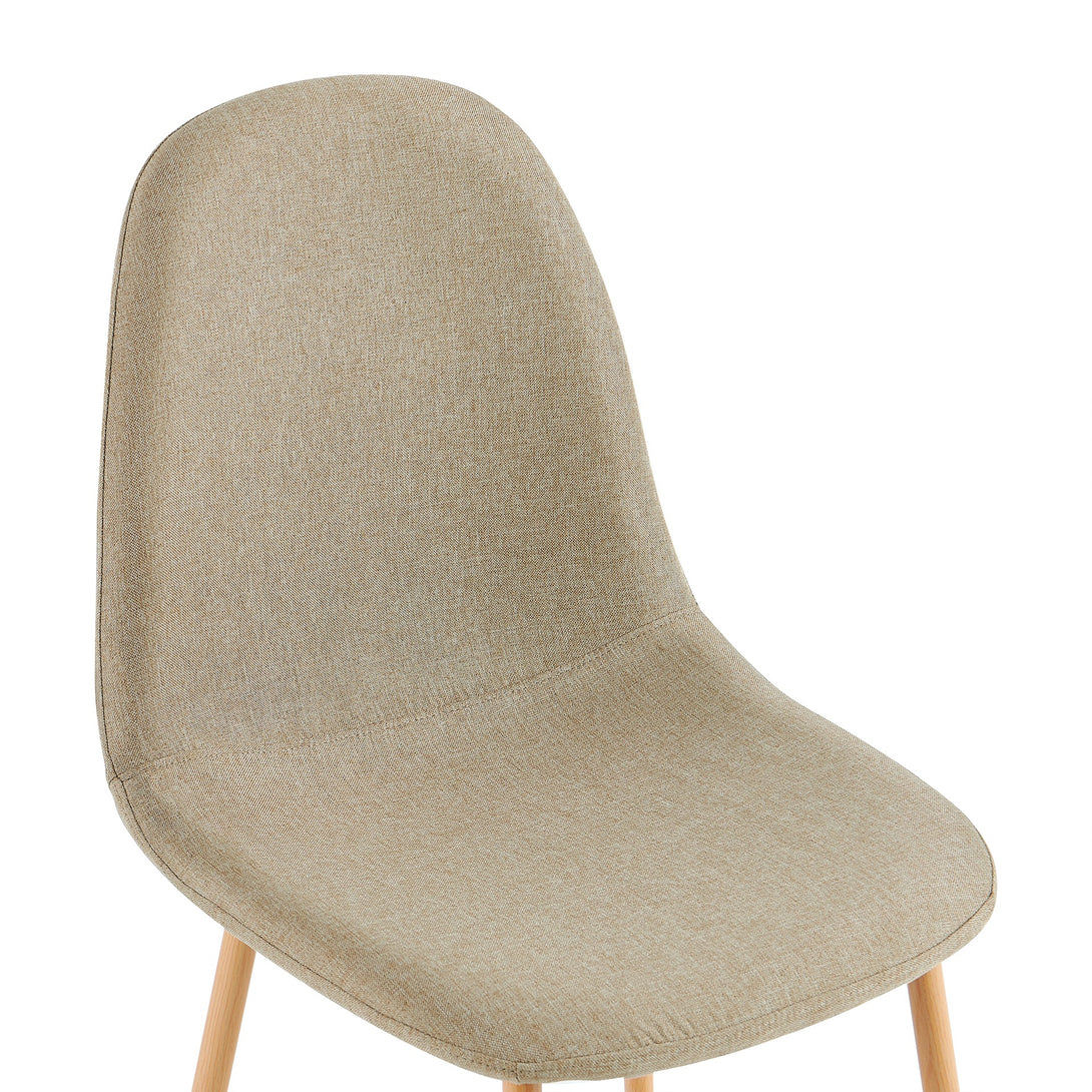Arlo Linen Dining Chair - Set of 4 - Beige