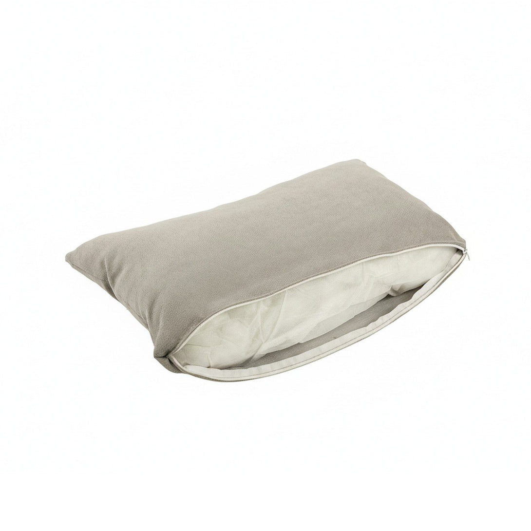 Taru Velvet Armchair - Grey