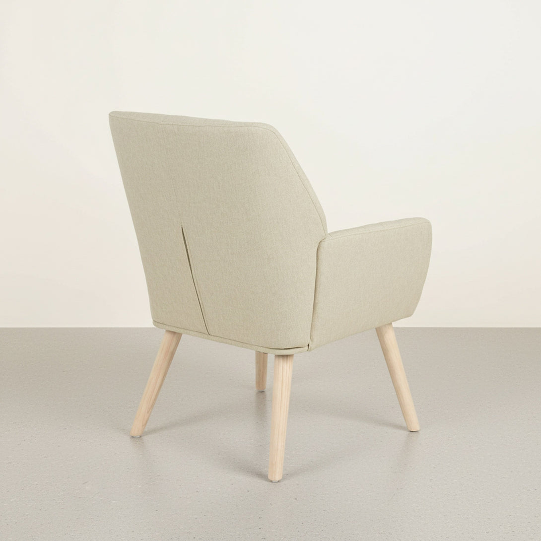 Niva Linen Armchair - Linen Beige