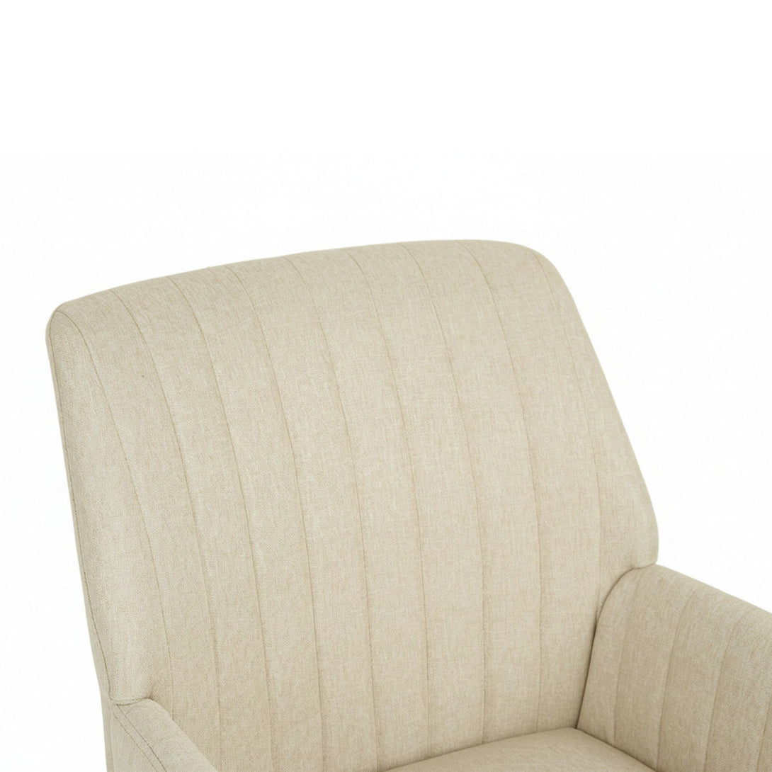 Niva Linen Armchair - Linen Beige