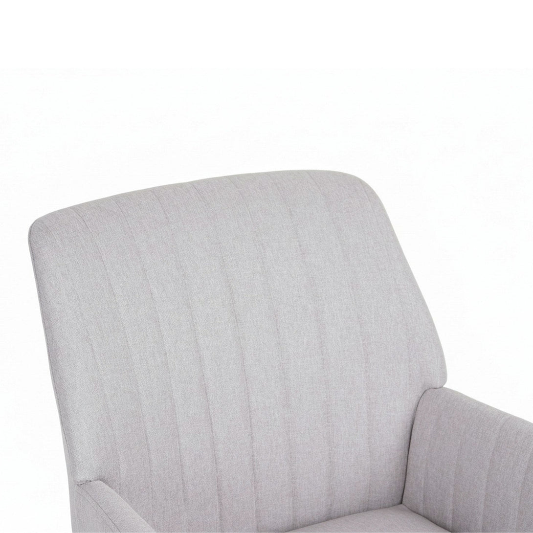 Niva Linen Armchair - Light Grey