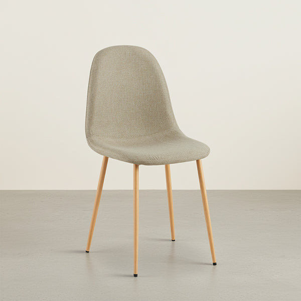 Arlo Linen Dining Chair - Set of 4 - Beige