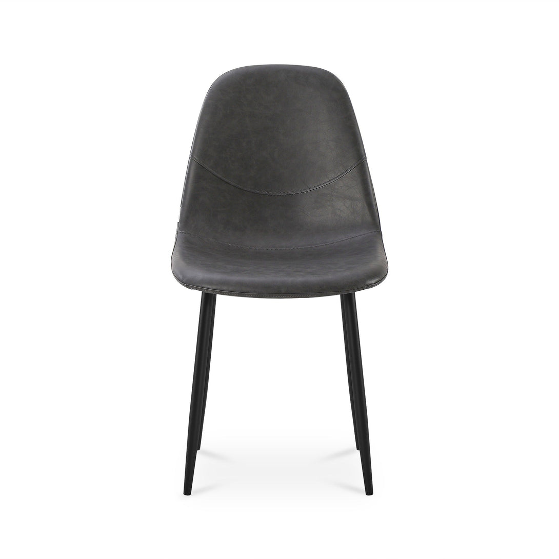 Matthew PU Leather Dining Chair - Set of 4 - Grey