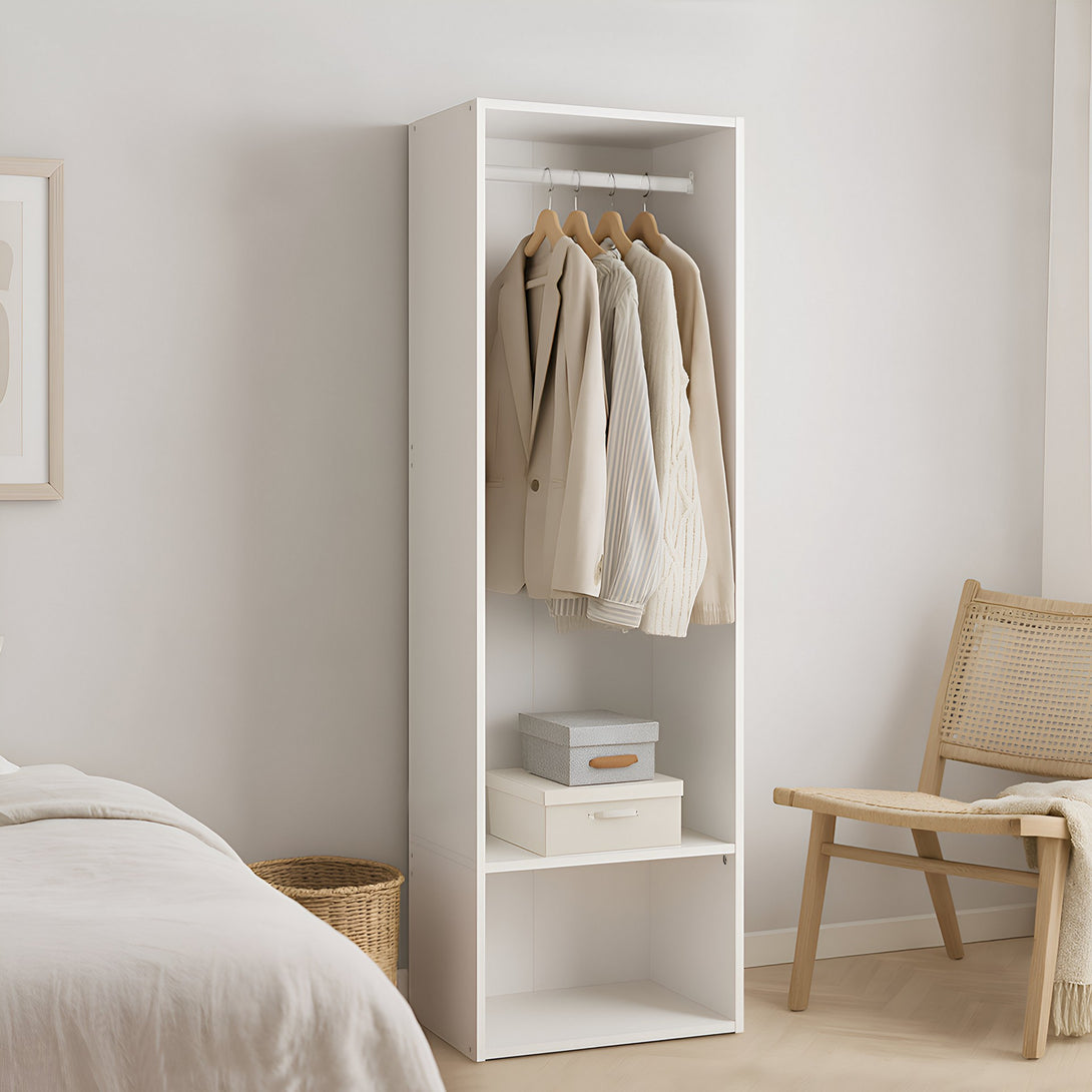 PAYETTE Open Wardrobe - WHITE