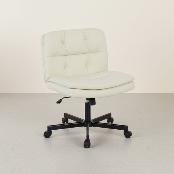 Israel Swivel Chair - Ivory