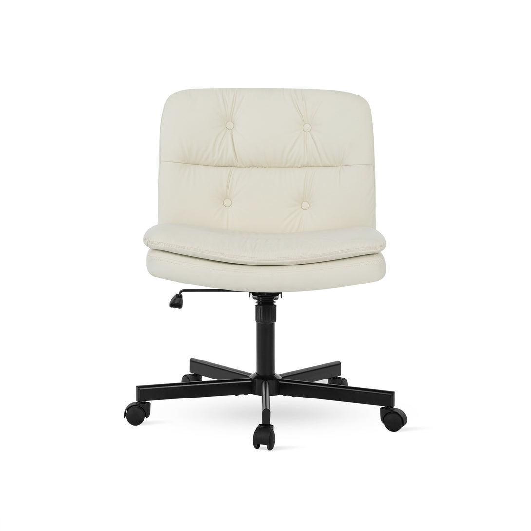 Israel Swivel Chair - Ivory