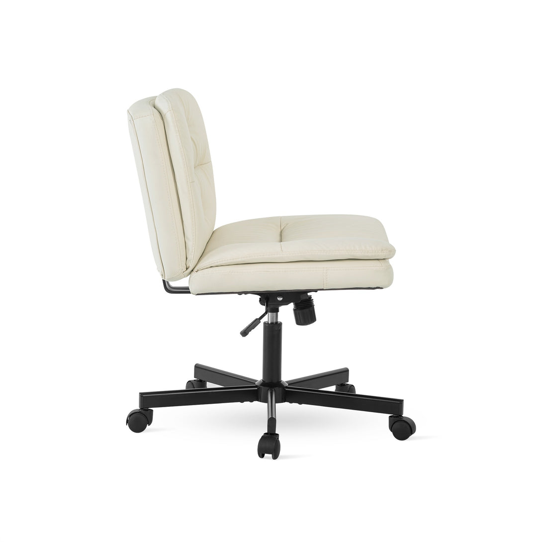 Israel Swivel Chair - Ivory