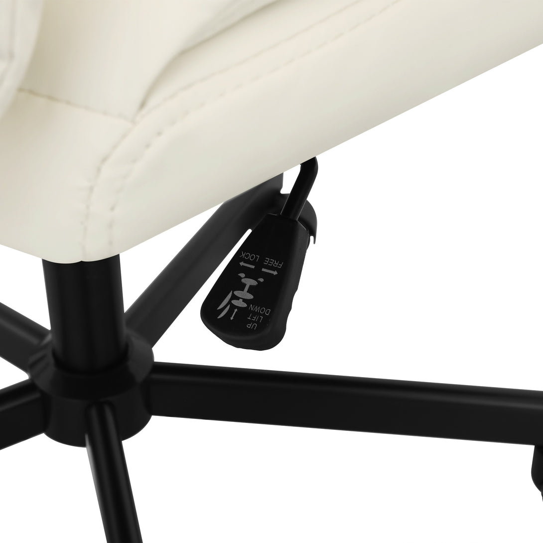 Israel Swivel Chair - Ivory
