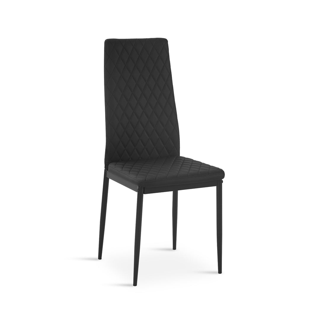 Benjamin 5 Piece 1.4m Dining Set - Black