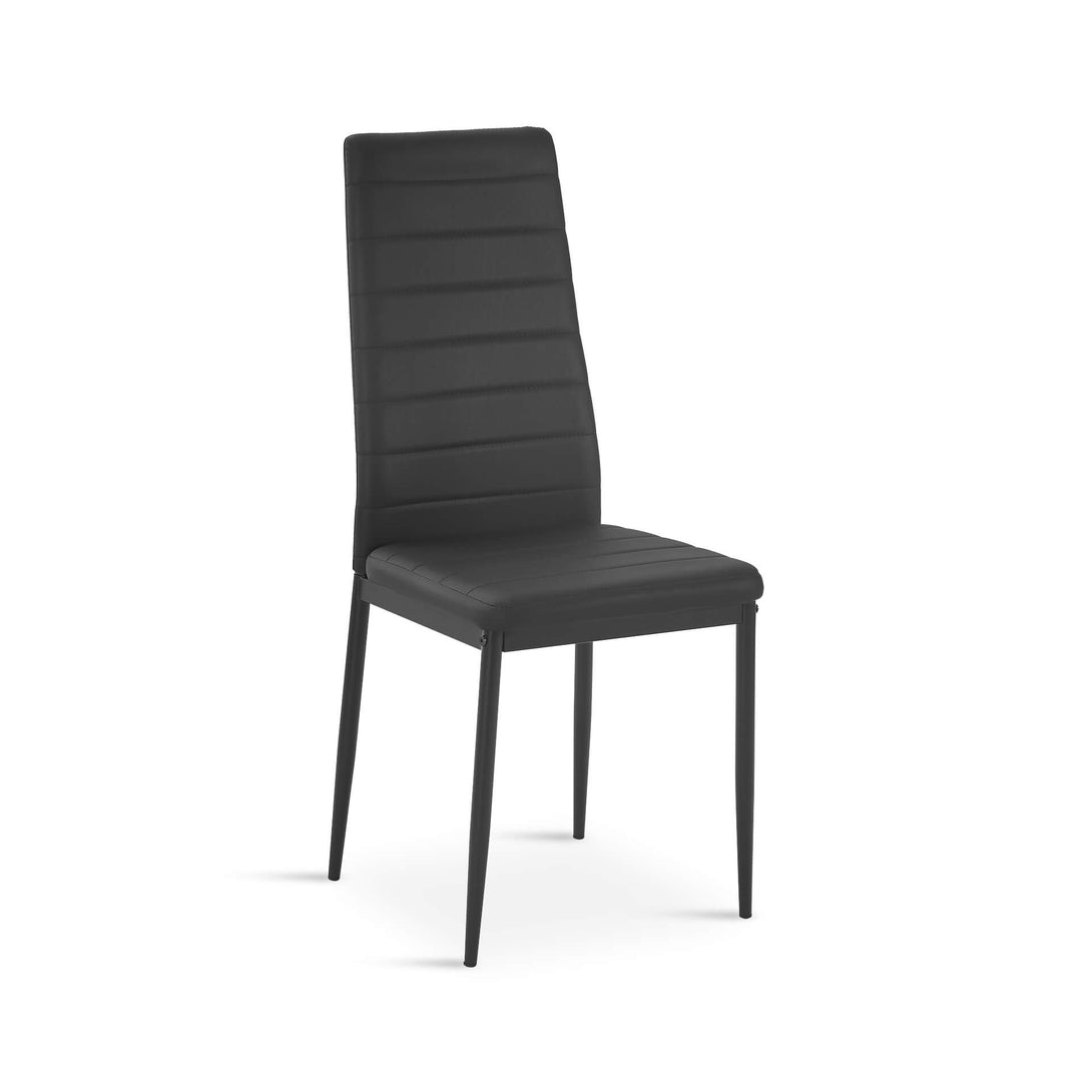 Samuel 5 Piece 1.4m Dining Set - Black