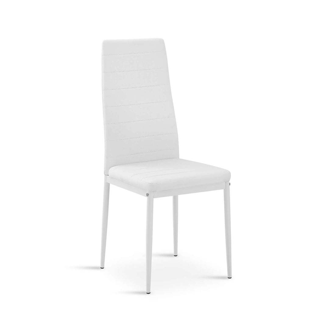 Samuel 5 Piece 1.4m Dining Set – White