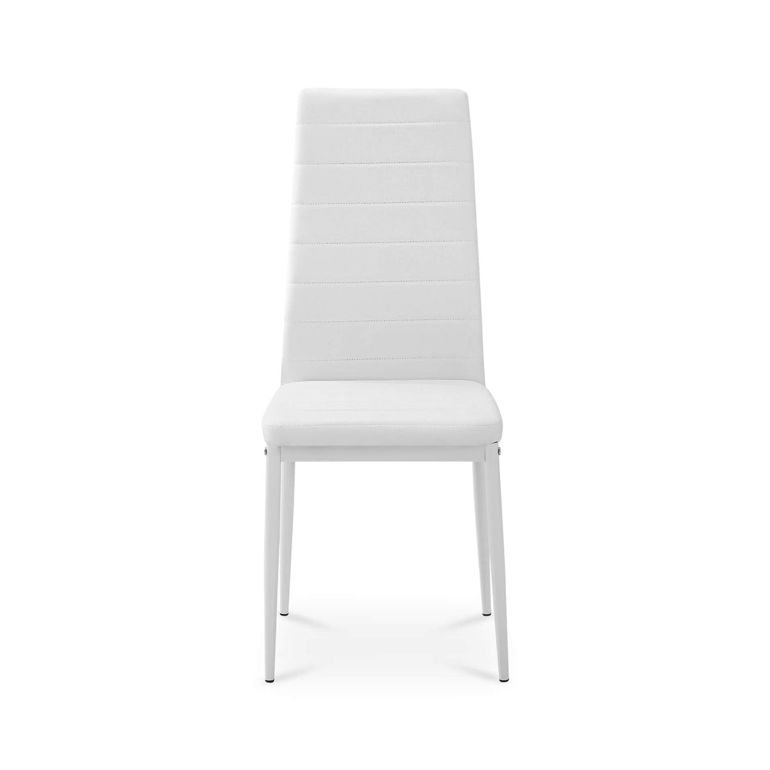 Samuel 5 Piece 1.4m Dining Set – White