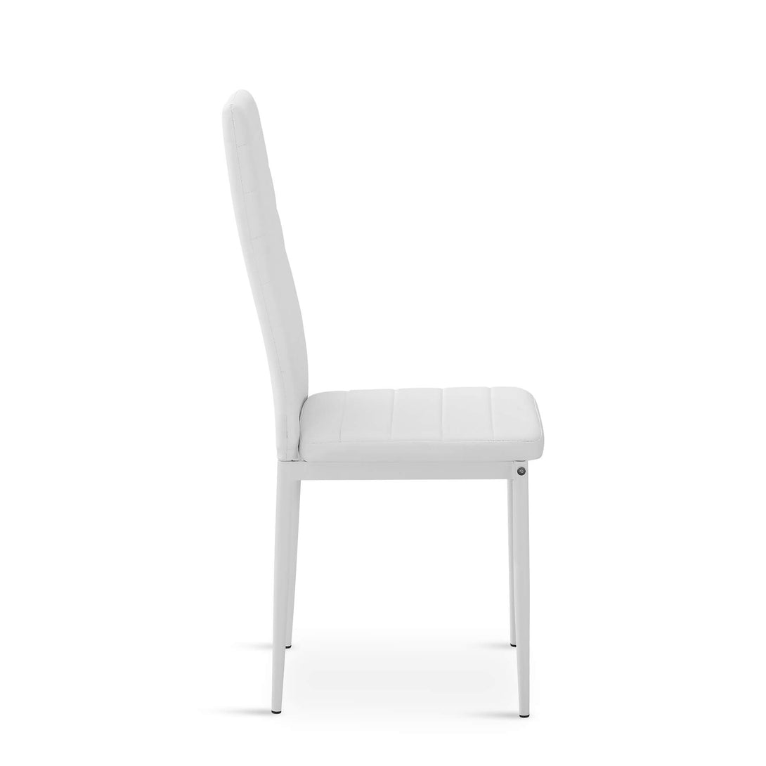 Samuel 5 Piece 1.4m Dining Set – White