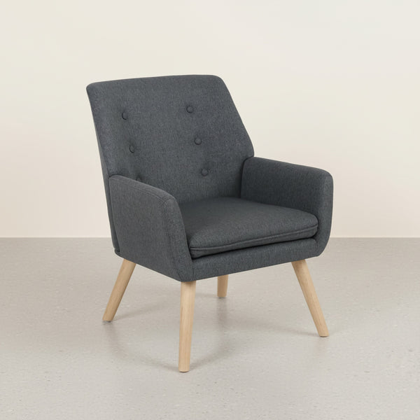 Lina Armchair - Dark Grey