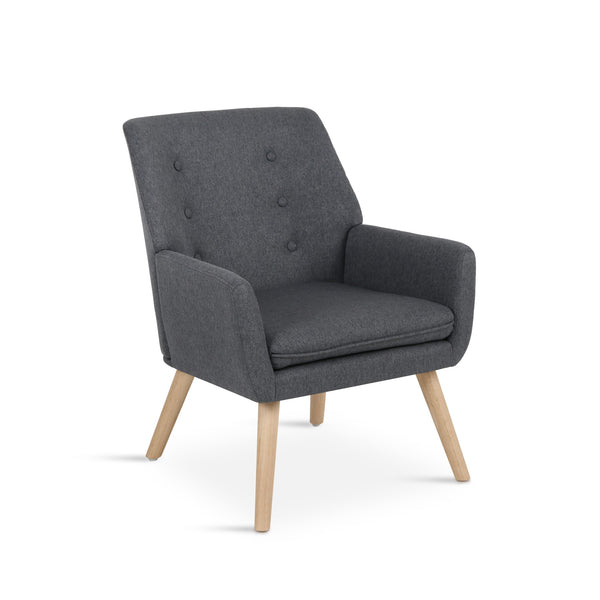 Lina Armchair - Dark Grey