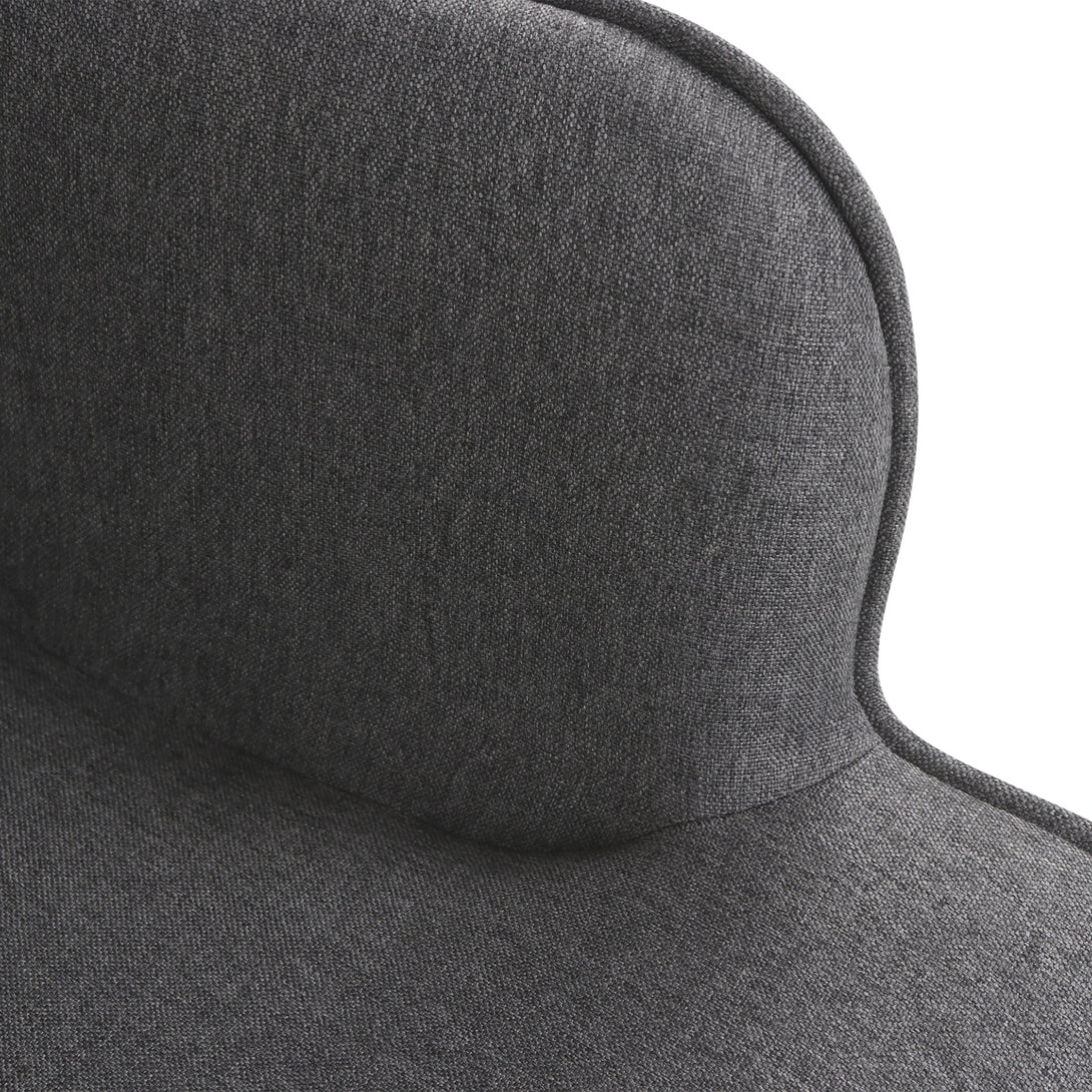 Olivia Armchair with Ottoman - Grey