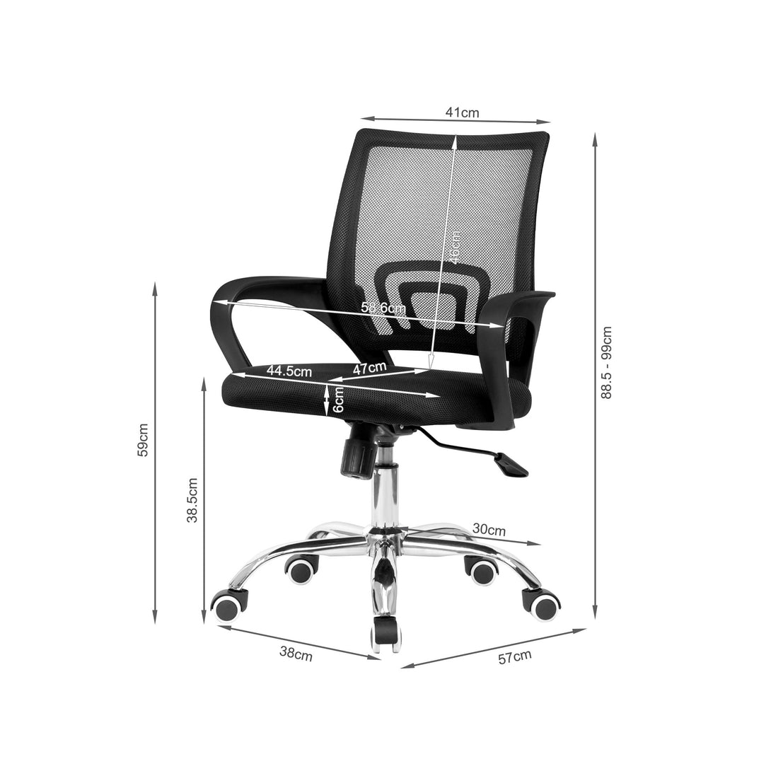 Elio Office Chair - Black