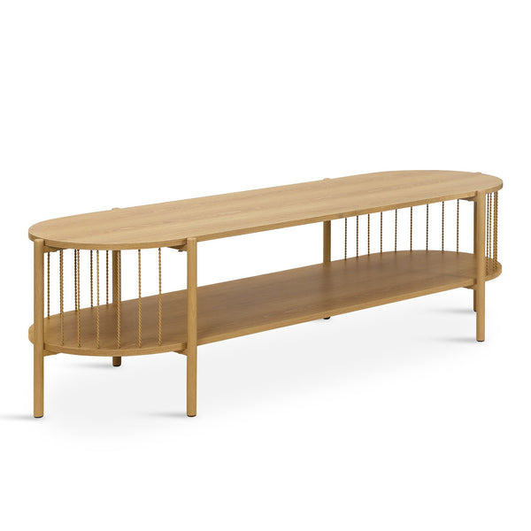 Deven 1.5m Entertainment Unit - Natural