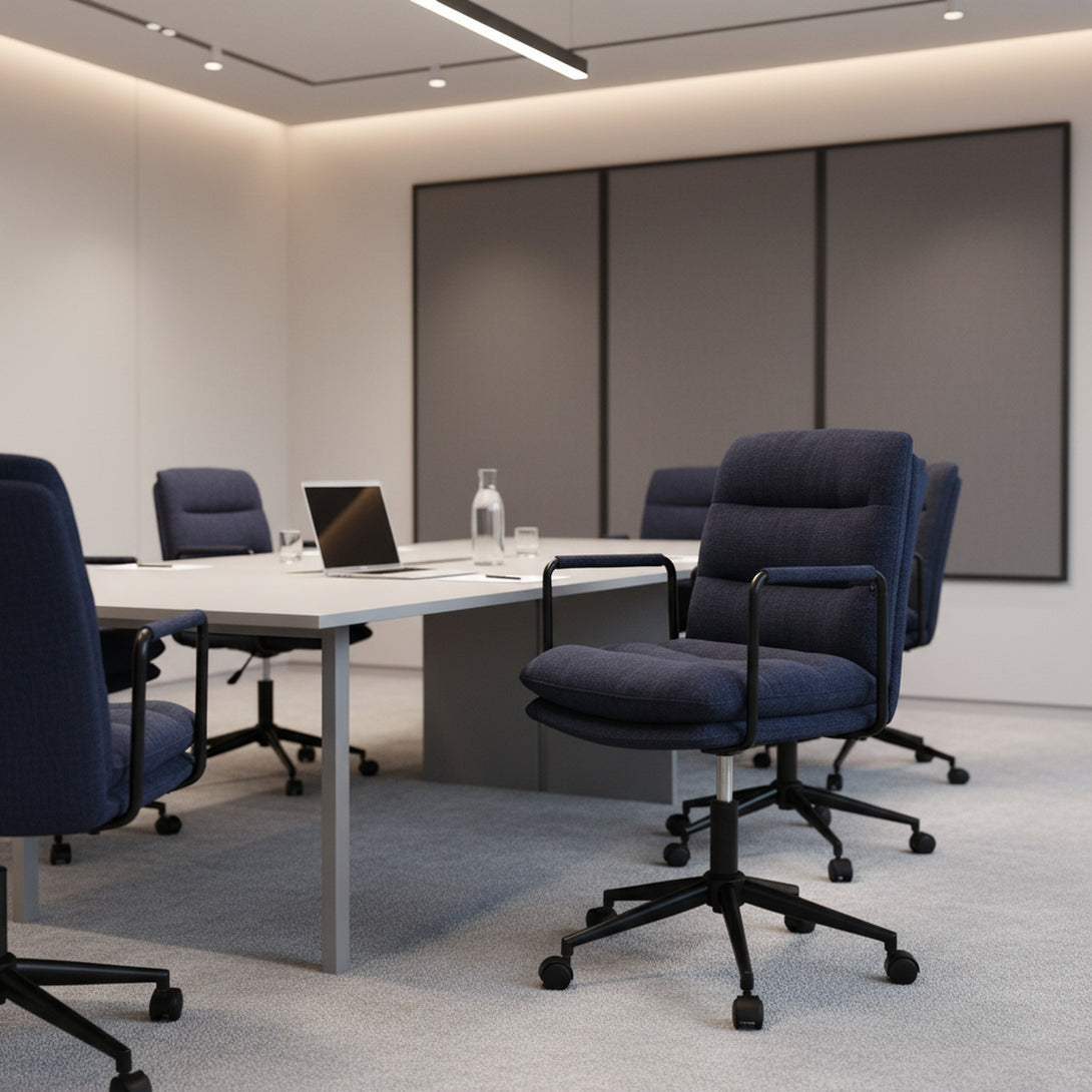 Malcolm Office Chair - Blue