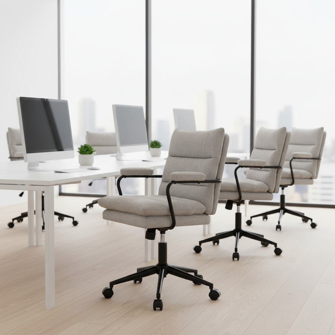 Josue Office Chair - Light Grey