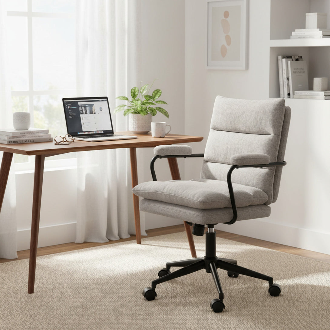 Josue Office Chair - Light Grey