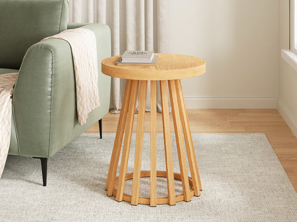 Yardley Round Coffee Table 45cm - Oak