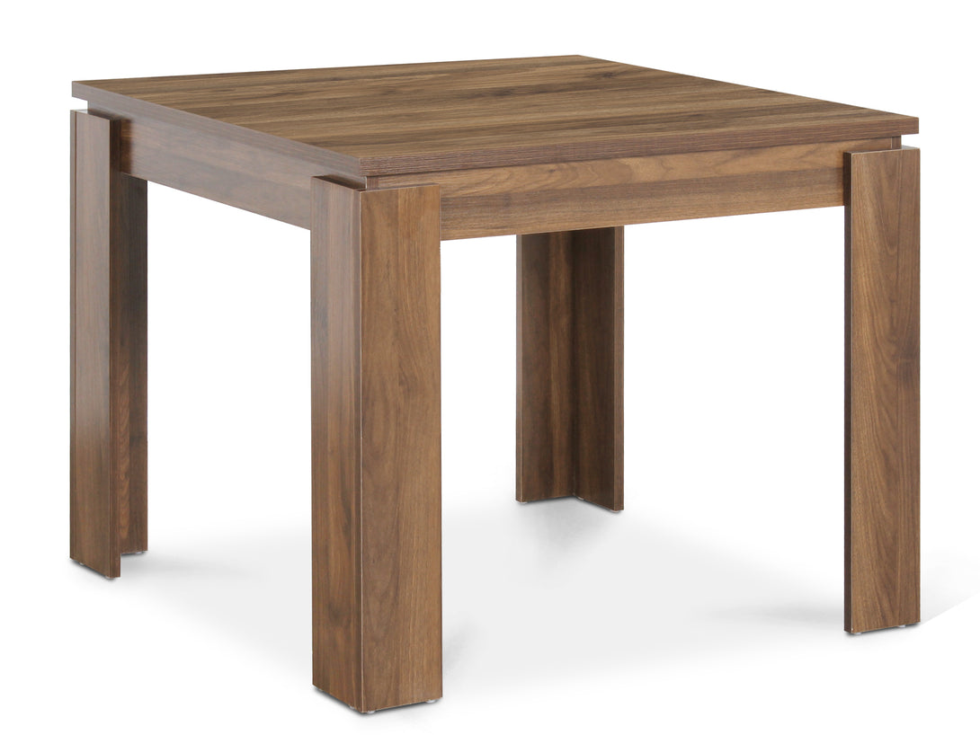 AZAR Dining Table Square 90 x 90cm - WALNUT