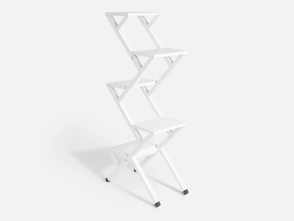 CRANE 5 Tier Plant Stand - WHITE