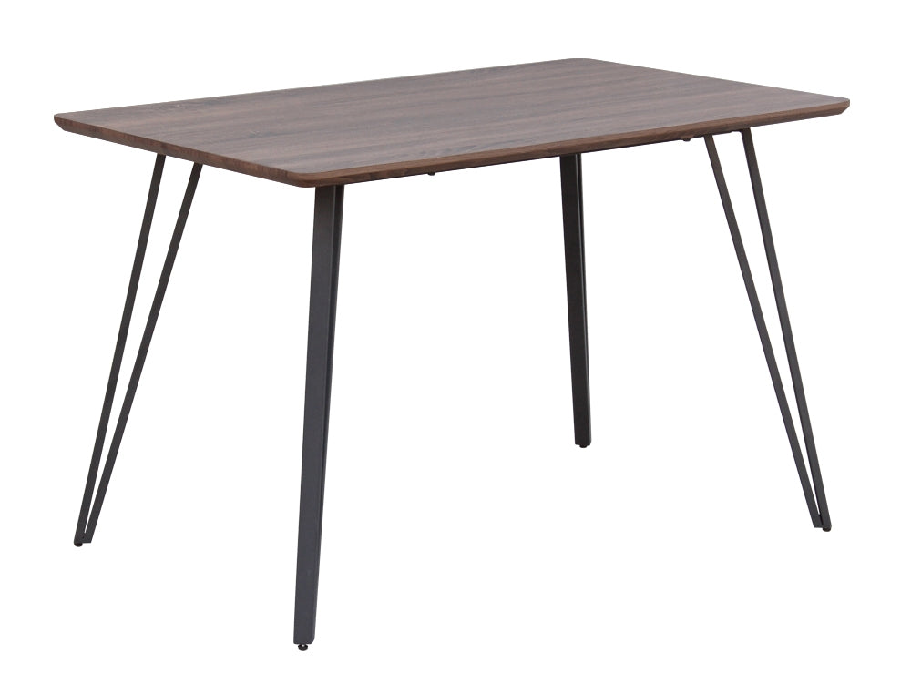 ALLIE Dining Table Rectangle 120x70cm - WALNUT