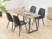 ALMA Dining Table Rectangle 120x70cm - WALNUT