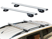 125cm Universal Car Top Roof Rack Cross Bars 2PCS - SILVER