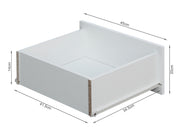 BAIKAL Sideboard Buffet Table - WHITE