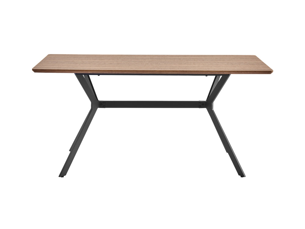 CLAUDE Dining Table Rectangle 160x90cm - WALNUT