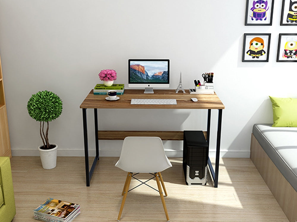 MADISON 120cm Computer Desk - BLACK