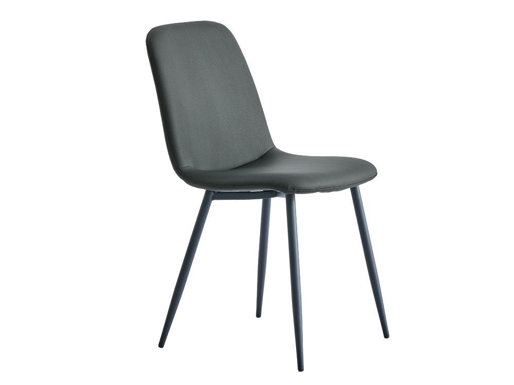 CALLIE 4PCS Dining Chair - DARK GREY