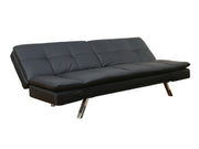 BetaLife 3-Seater PU Sofa bed with Folding Armrests