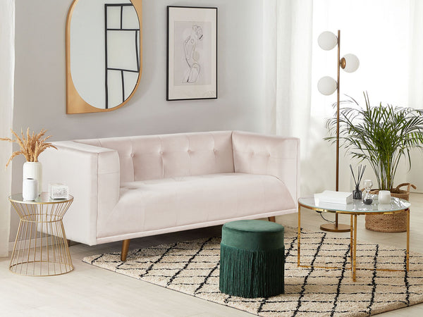 MANAROLA 2 Seater Sofa - PINK
