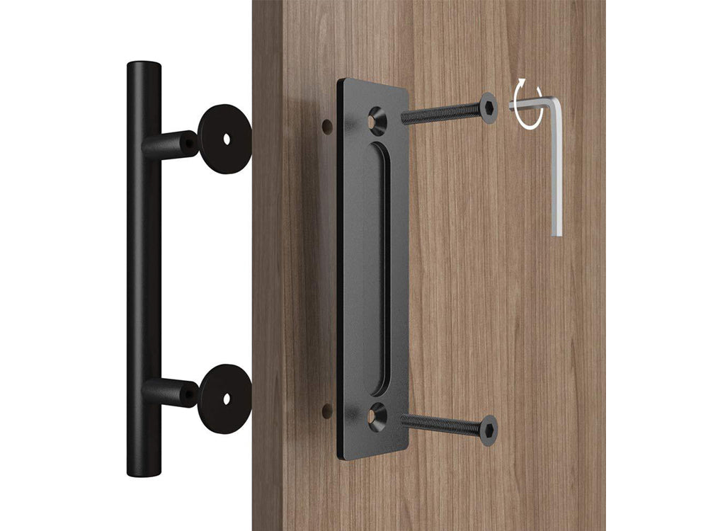 Barn Door Handle 12” - BLACK