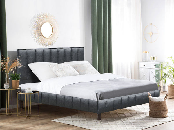 EIGER King Bed Frame - DARK GREY