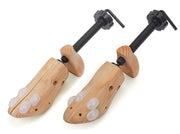 1 PAIR Wooden Adjustable Shoe Stretchers Shapers - SMALL BUBBLE WRAP