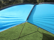 Outdoor Tent Triangular Camping Canopy BLUE
