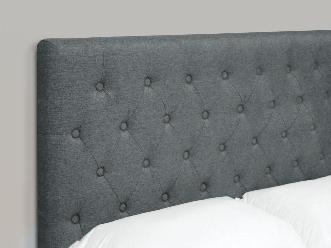 BARBARA Fabric Upholstered Headboard - QUEEN
