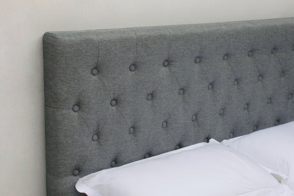 BARBARA Fabric Upholstered Headboard - SUPER KING