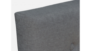 BARBARA Fabric Upholstered Headboard - SUPER KING