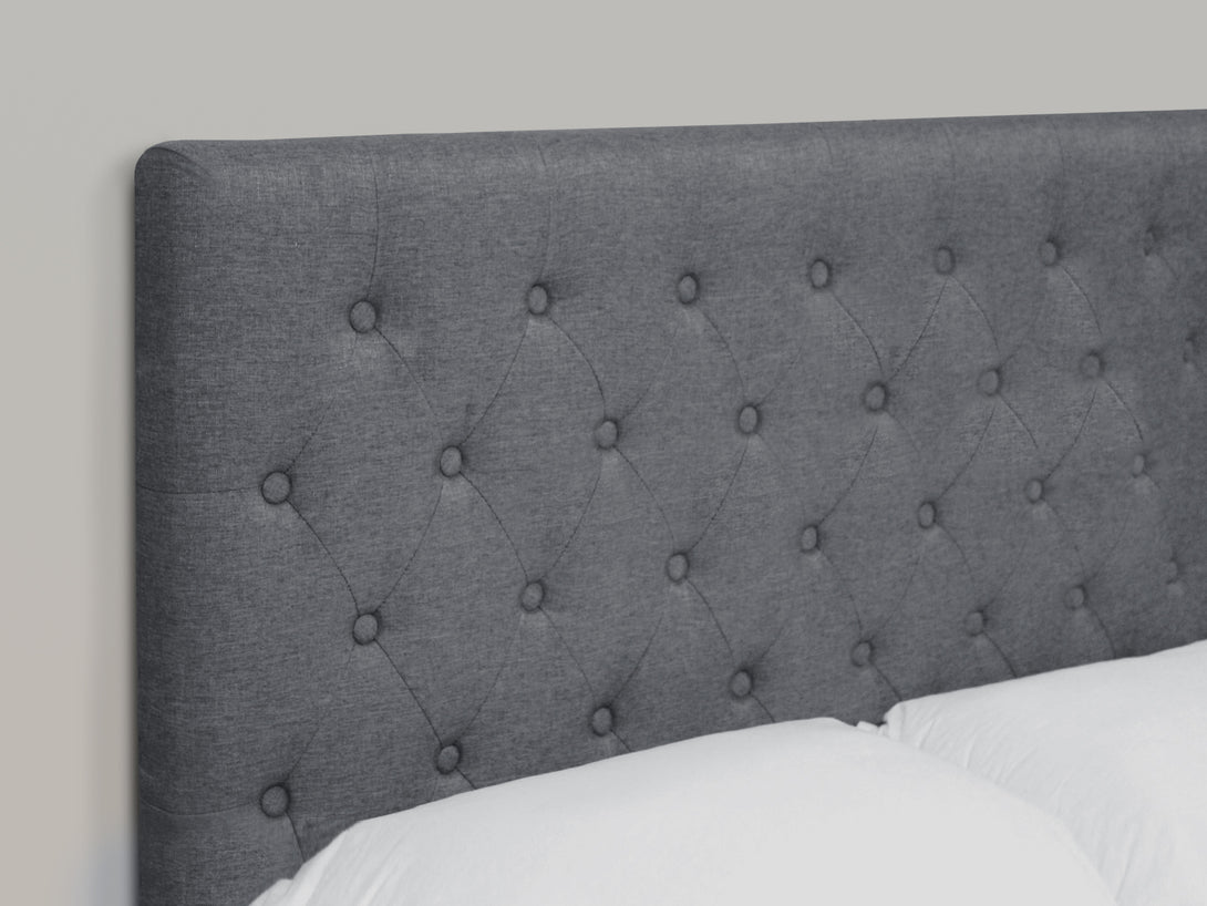 BARBARA Fabric Upholstered Headboard - SUPER KING