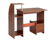 WREN 100CM Computer Desk - WALNUT