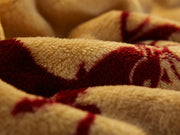 Double Layer Warm Fleece Blanket Throw Bedding Duvet Cover Throw Blanket 